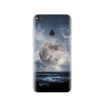 Husa Huawei P8 Lite 2017 Super Moon Over Sea Husa Huawei P8 Lite 2017 Super Moon Over Sea