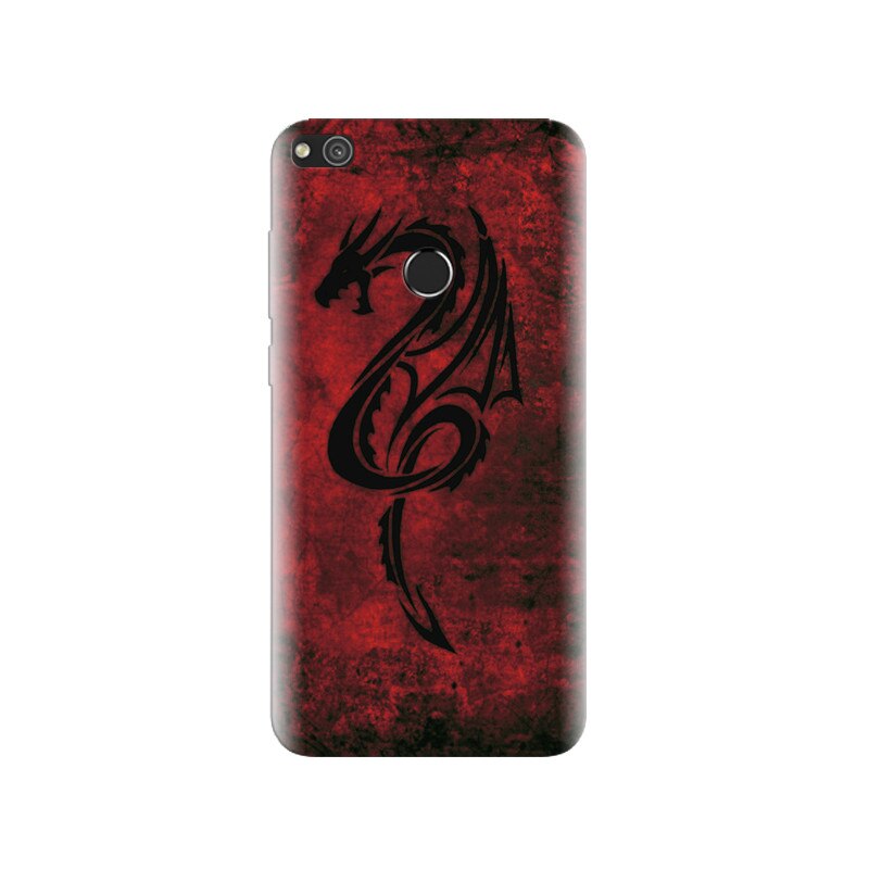 Husa Huawei P8 Lite 2017 Dark Abstract Red Hq Images