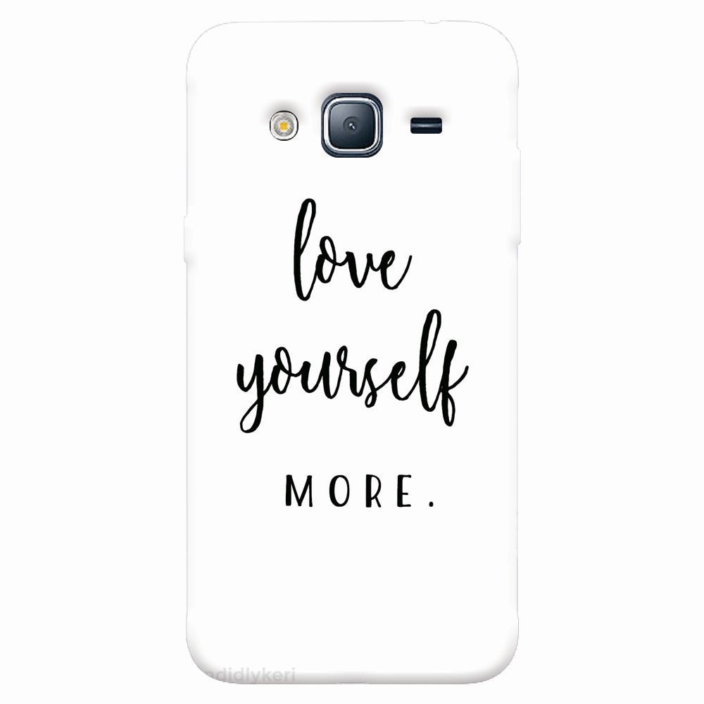 Husa silicon pentru Samsung Galaxy J7 2015, Love Yourself More