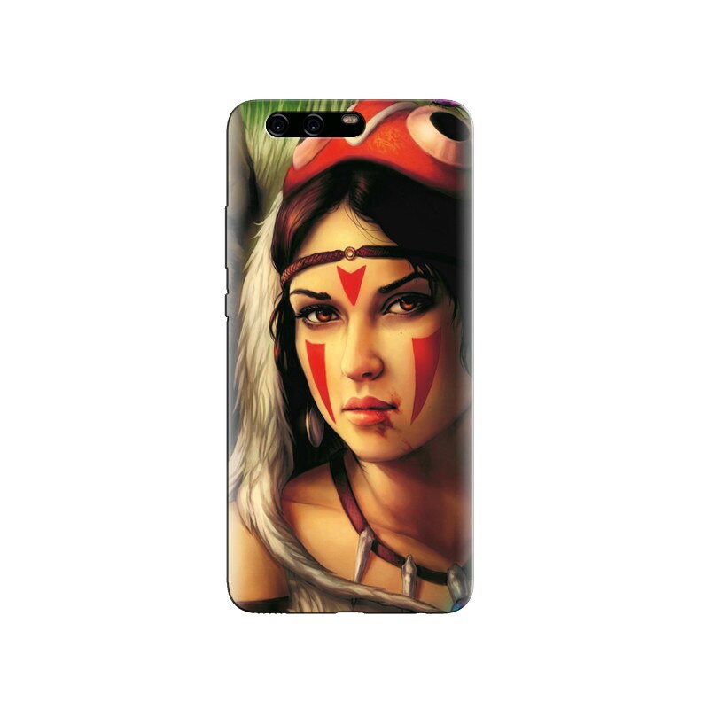 Husa Huawei P10 PLUS Tribal Girl Tattoo On Face Fantasy