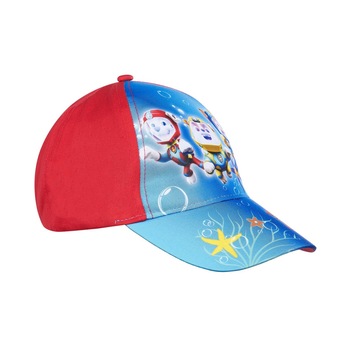 Sapca baieti Patrula Catelusilor rosu 54 cm Sapca baieti Patrula Catelusilor rosu 54 cm