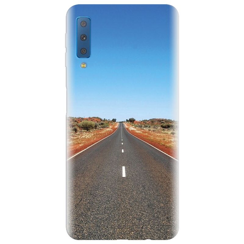 Husa silicon pentru Samsung Galaxy A7 2018, Road To Future