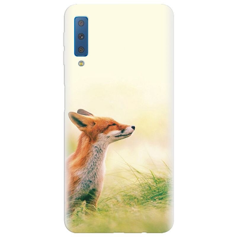 Husa silicon pentru Samsung Galaxy A7 2018, Fox Scenting Breeze
