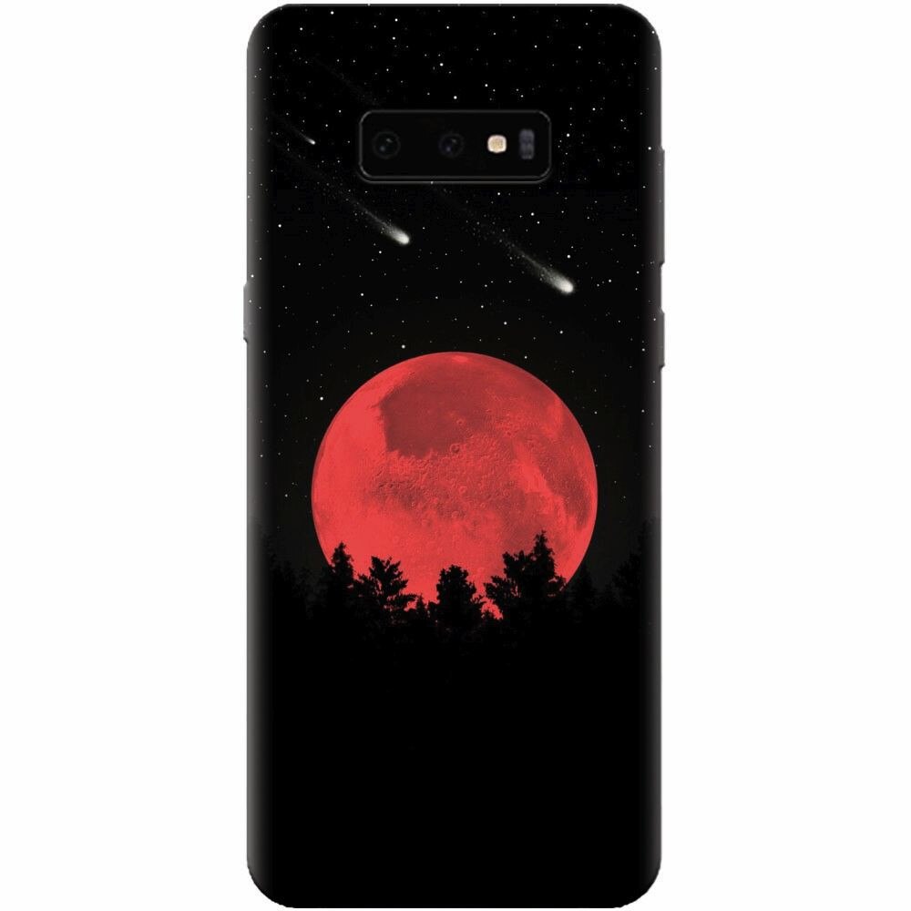 Husa silicon pentru Samsung Galaxy S10 Lite, Blood Moon