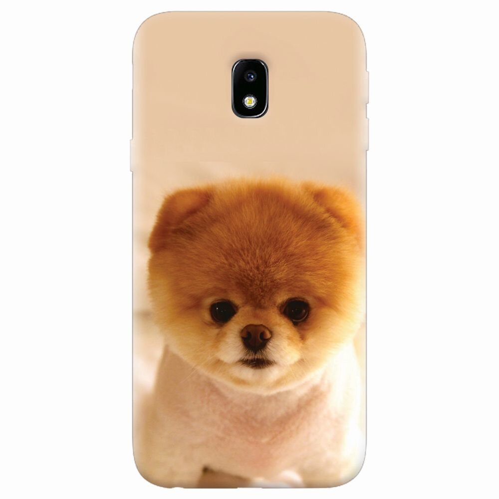 Husa silicon pentru Samsung Galaxy J7 Pro 2017, Cutest Puppy Dog