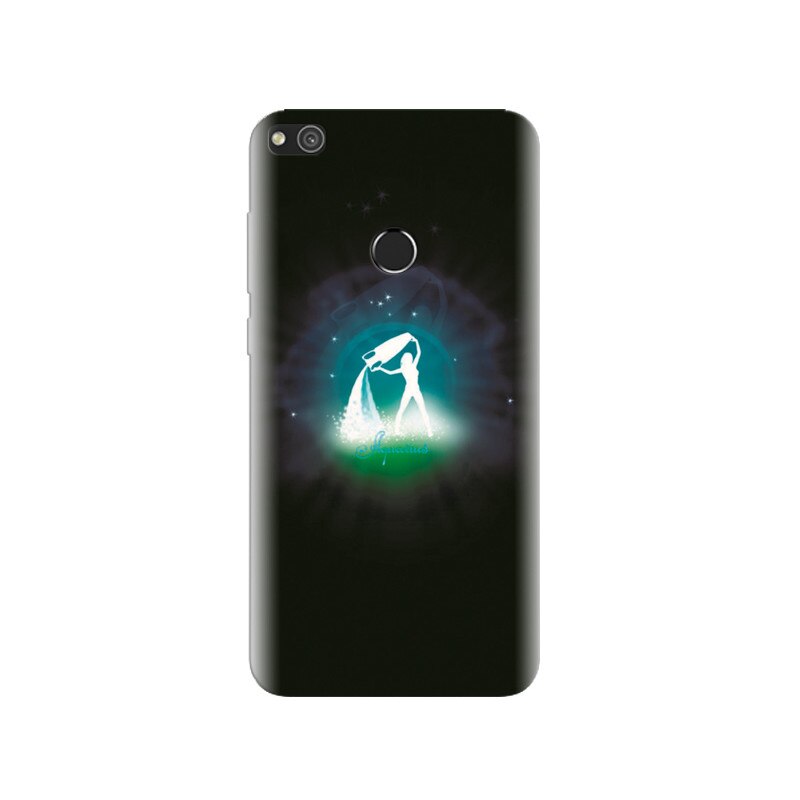 Husa Huawei P8 Lite 2017 Aquarius Zodiac With Dark Blue Background