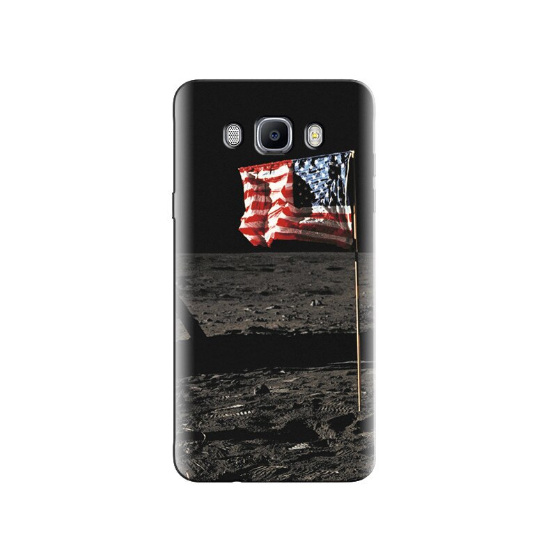 Husa Samsung J5 2016 USA National Flag On Moon