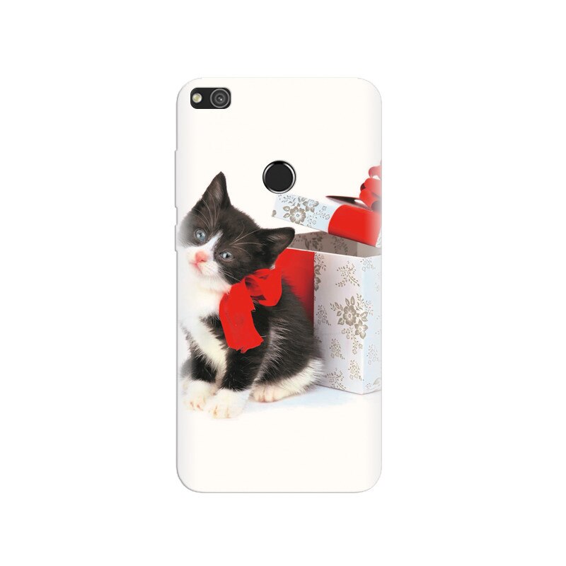 Husa Huawei P8 Lite 2017 Animal Cat Cartoon Awesome Wides