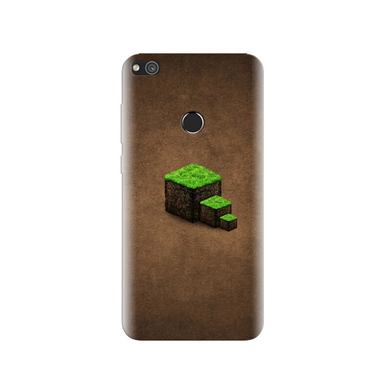 Husa Huawei P8 Lite 2017 Green Grass Cube Steps