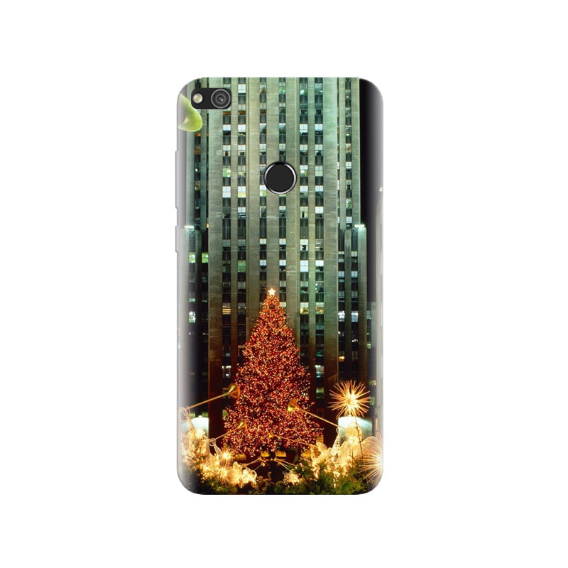 Husa Huawei P8 Lite 2017 Christmas In New York Tree Lights