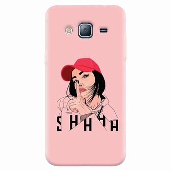 Husa silicon pentru Samsung Galaxy J5 2015, Shhh Husa silicon pentru Samsung Galaxy J5 2015, Shhh