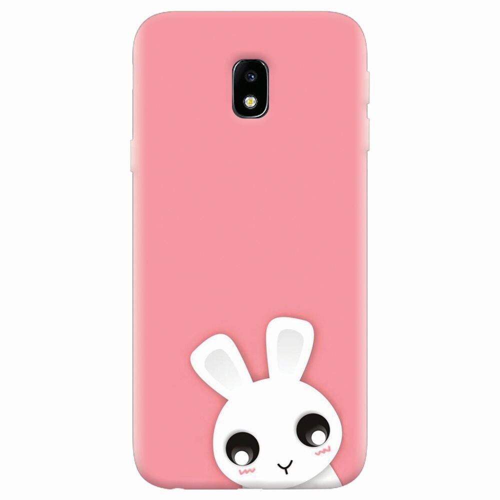 Husa silicon pentru Samsung Galaxy J7 Pro 2017, Cute Girly 002
