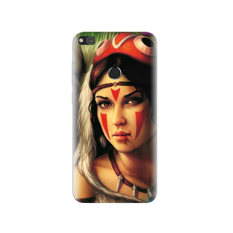 Husa Huawei P8 Lite 2017 Tribal Girl Tattoo On Face Fantasy