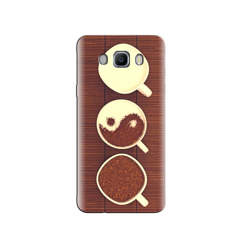 Husa Samsung J5 2016 Vintage Light Ying Yang Coffee Cups