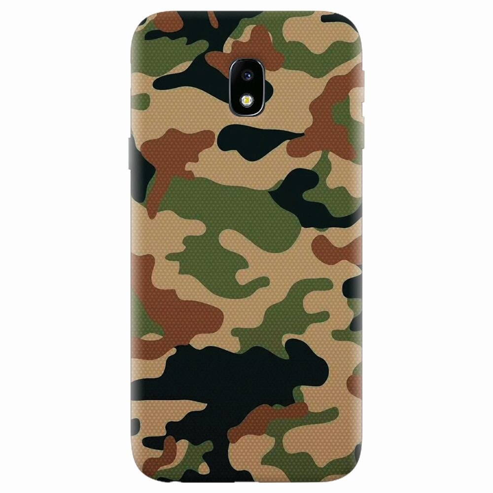 Husa silicon pentru Samsung Galaxy J7 2017, Camuflaj