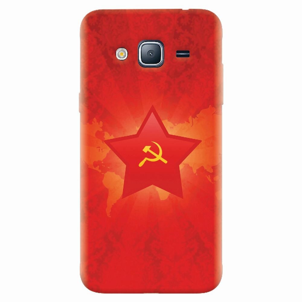 Husa silicon pentru Samsung Galaxy J5 2015, Soviet Union