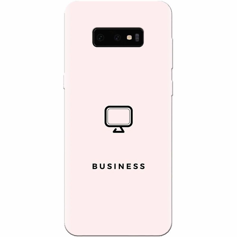 Husa silicon pentru Samsung Galaxy S10 Lite, Business
