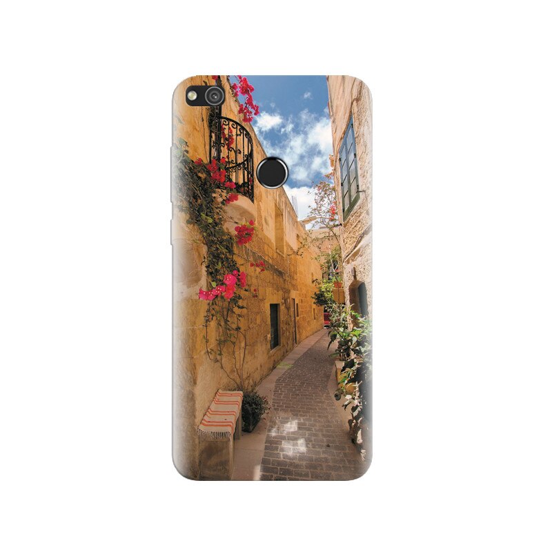 Husa Huawei P8 Lite 2017 Beautiful Flower In City Street