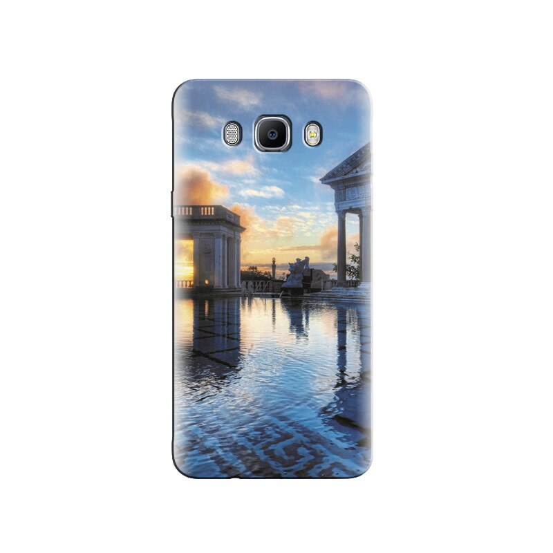 Husa Samsung J3 Water Architecture Attractive Building Background