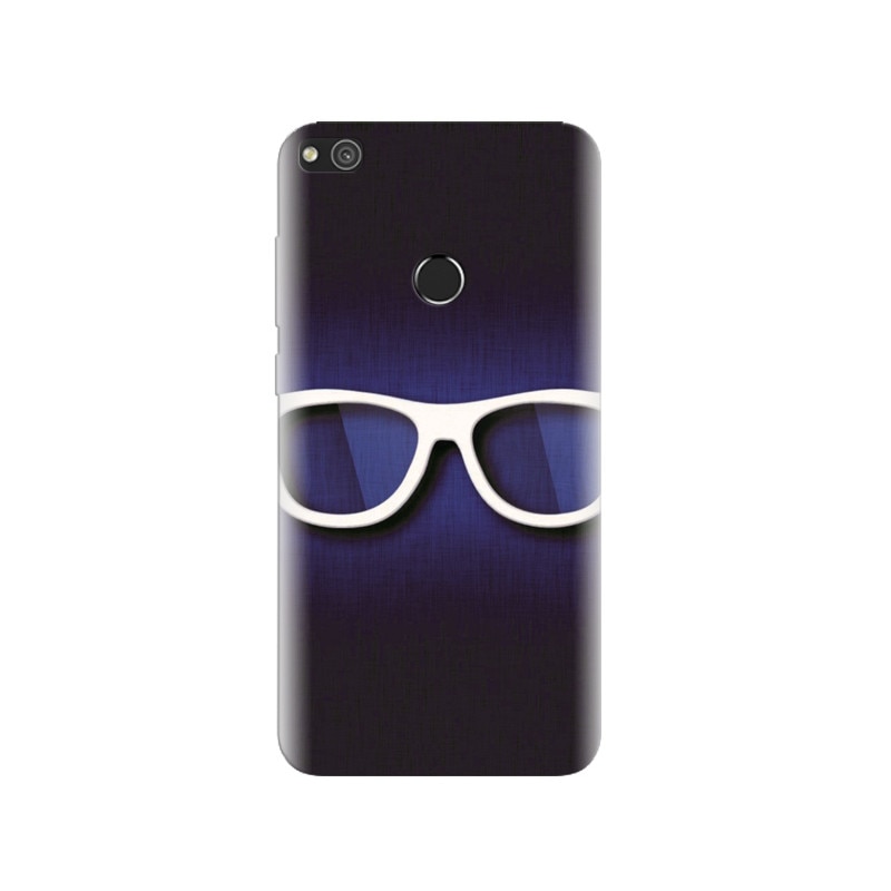 Husa Huawei P8 Lite 2017 Hipster Glasses Illustration