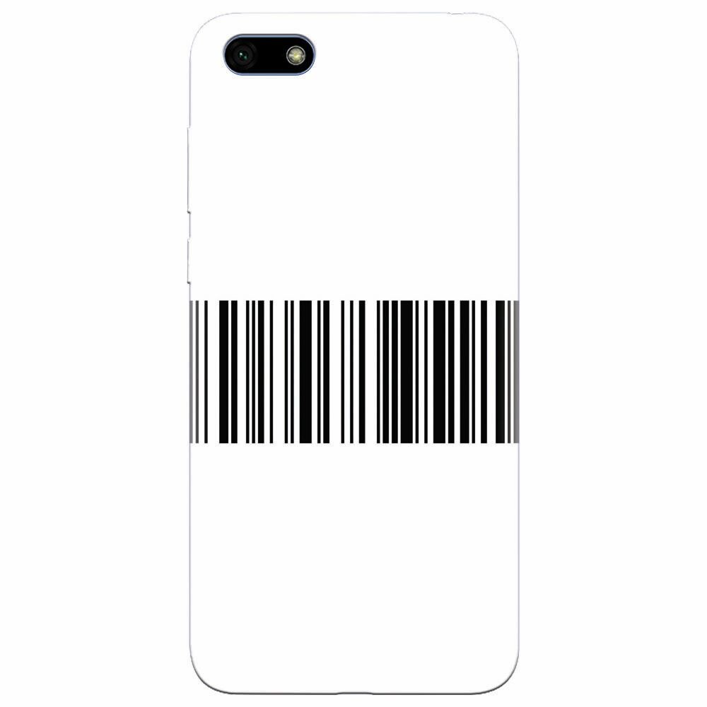 Husa silicon pentru Huawei Y5 Prime 2018, Bar Code