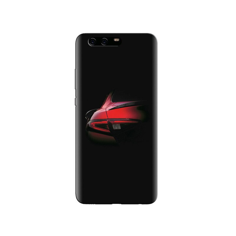 Husa Huawei P10 PLUS Attractive Red Car Back Side Pictures Hd