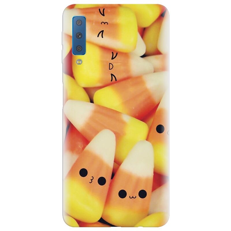 Husa silicon pentru Samsung Galaxy A7 2018, Cute Girly 008