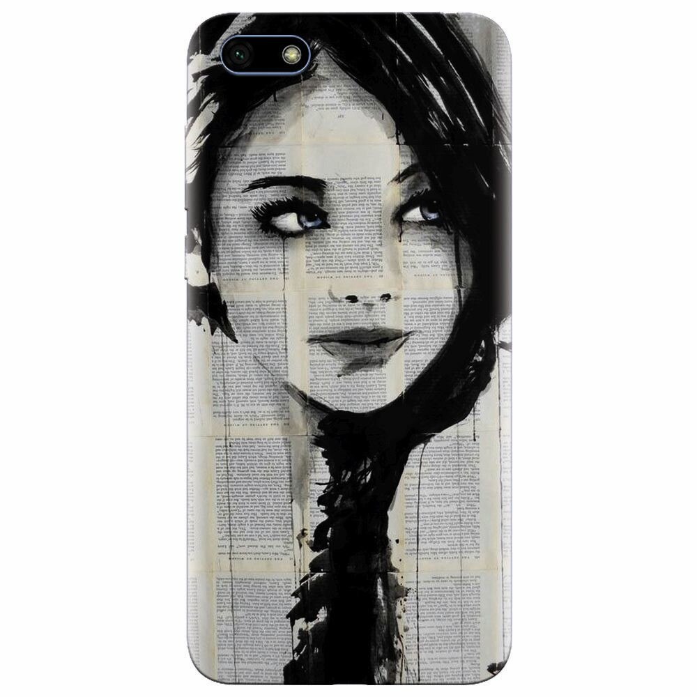 Husa silicon pentru Huawei Y5 Prime 2018, Blue Eyes
