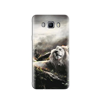 Husa Samsung J3 White Amzing Lion High Definition Husa Samsung J3 White Amzing Lion High Definition