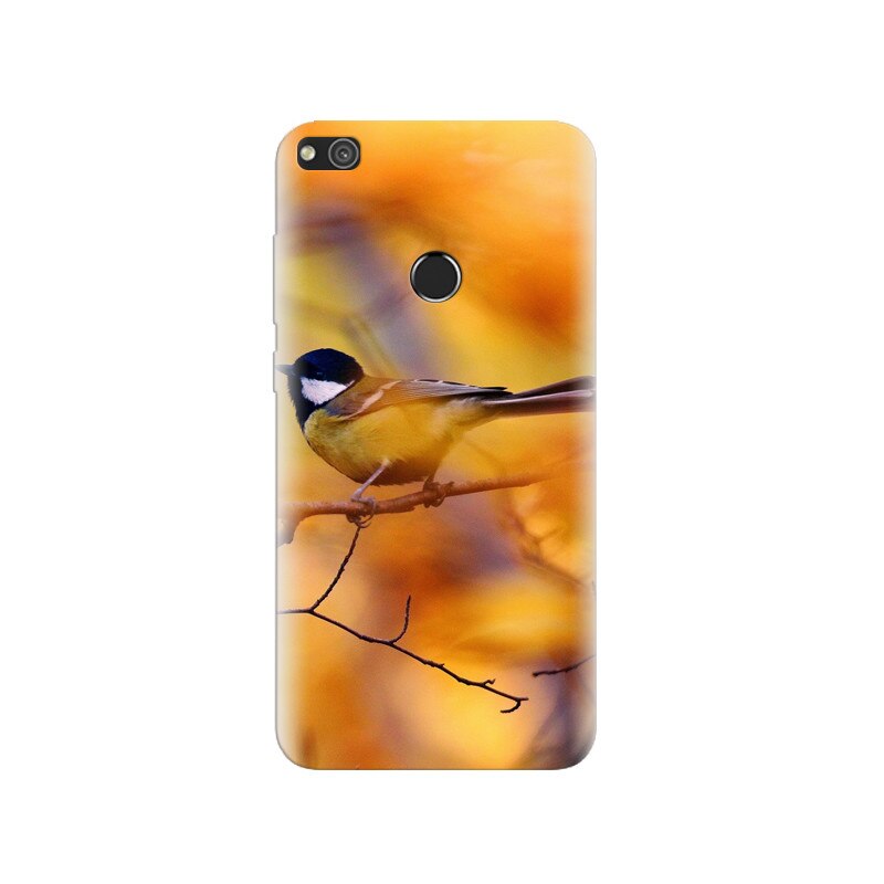 Husa Huawei P8 Lite 2017 Bird On Autumn Branch Bokeh