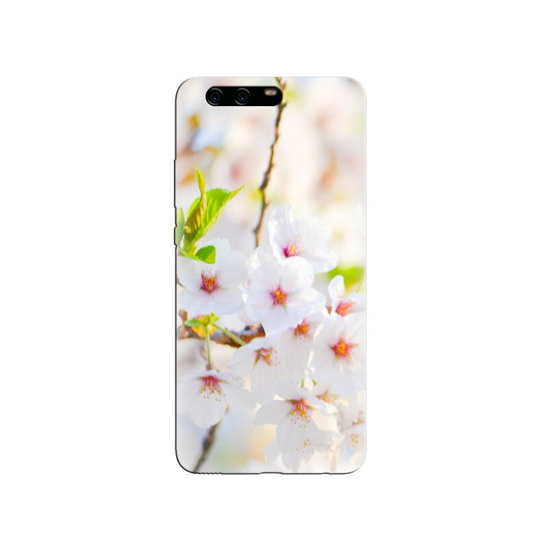 Husa Huawei P10 White Flowers