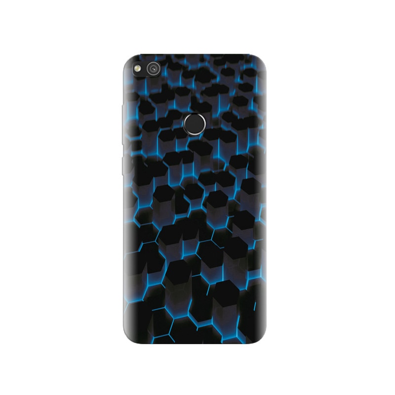 Husa Huawei P8 Lite 2017 Black And Blue Hd Photos