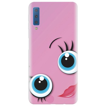 Husa silicon pentru Samsung Galaxy A7 2018, Girly Cute Husa silicon pentru Samsung Galaxy A7 2018, Girly Cute