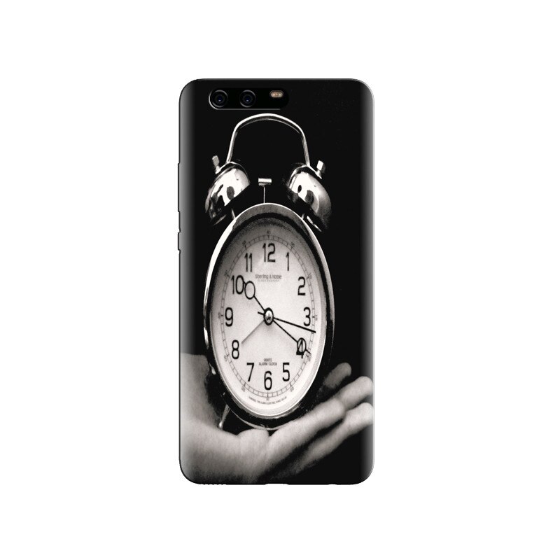 Husa Huawei P10 Black And White Clock
