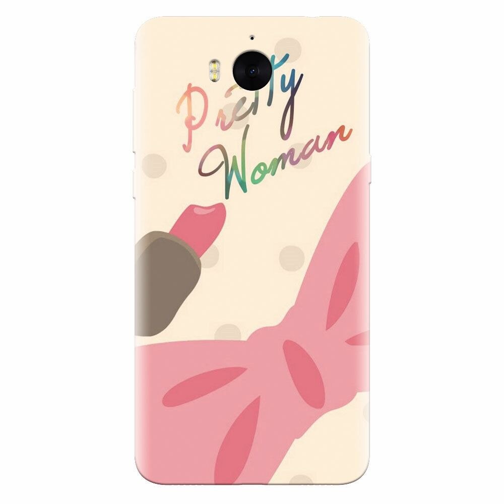 Husa silicon pentru Huawei Y5 2017, Cute Girly
