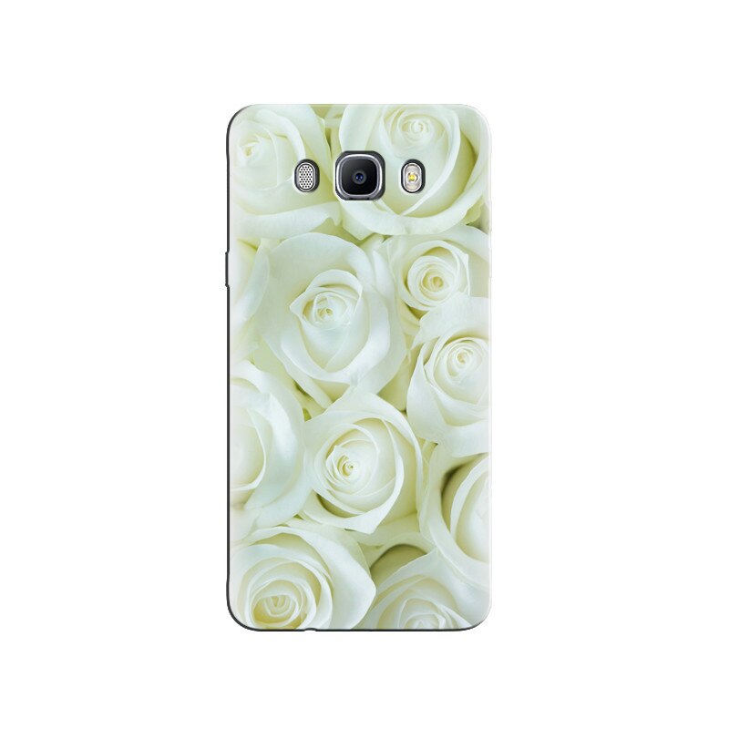 Husa Samsung J5 2016 White Flower 004