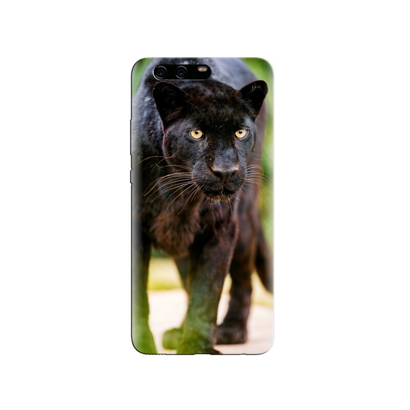Husa Huawei P10 Black Leopard Looking At Me