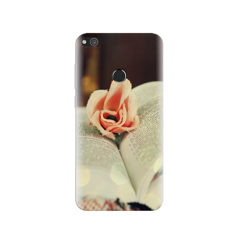 Husa Huawei P8 Lite 2017 Cotton Rose On Book