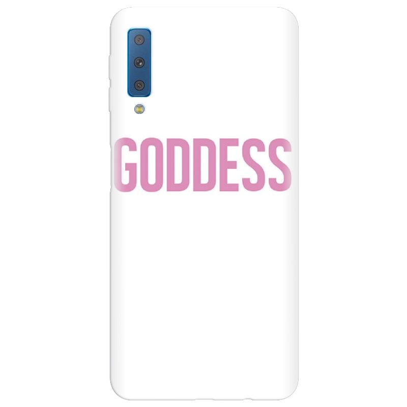Husa silicon pentru Samsung Galaxy A7 2018, Goddess Girly