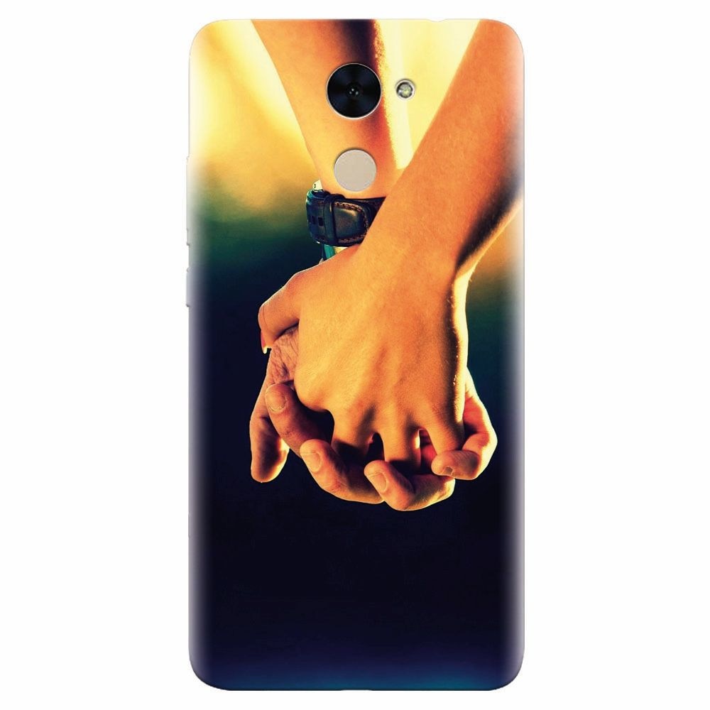 Husa silicon pentru Huawei Nova Lite Plus, Couple Holding Hands