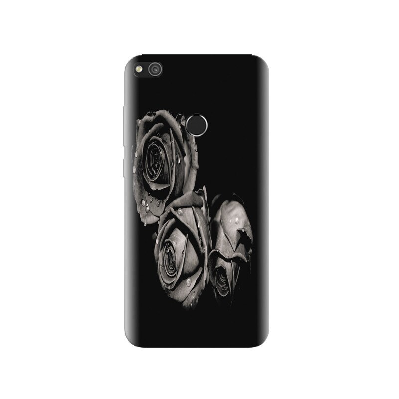 Husa Huawei P8 Lite 2017 Black Rose High Definitions