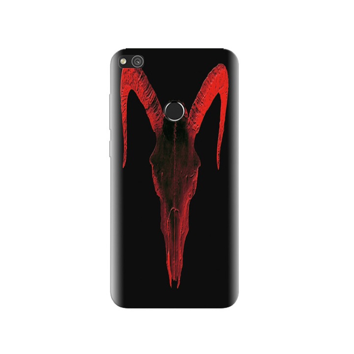 Husa Huawei P8 Lite 2017 Black And Red