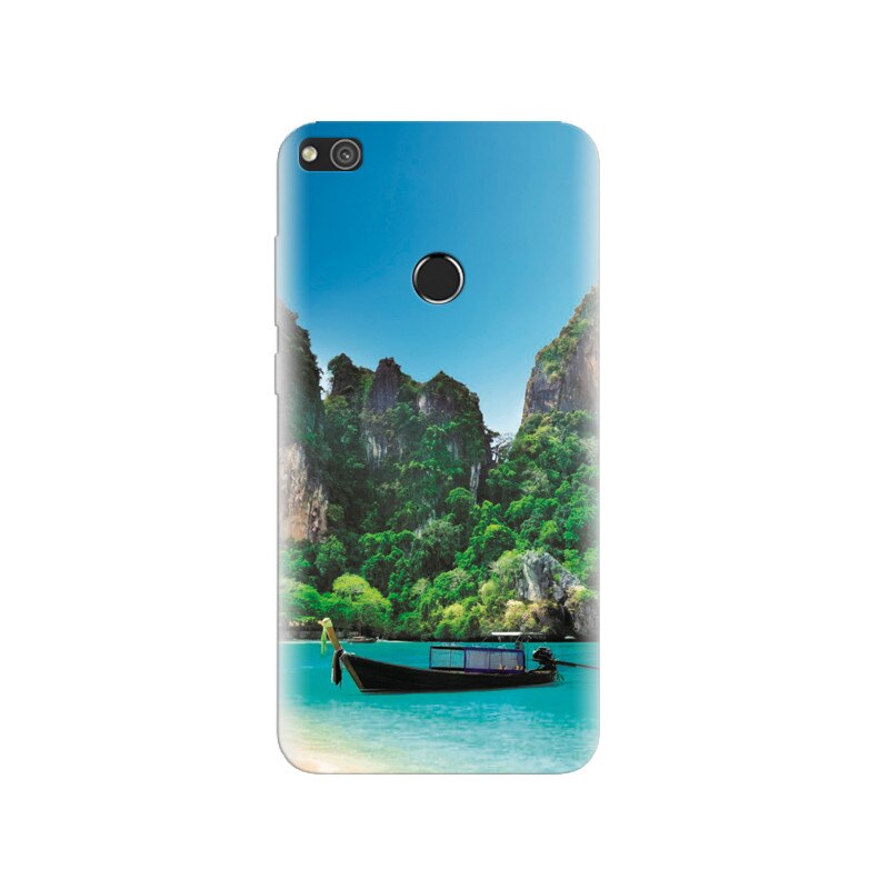 Husa Huawei P8 Lite 2017 Boat And Rocks In Thailand