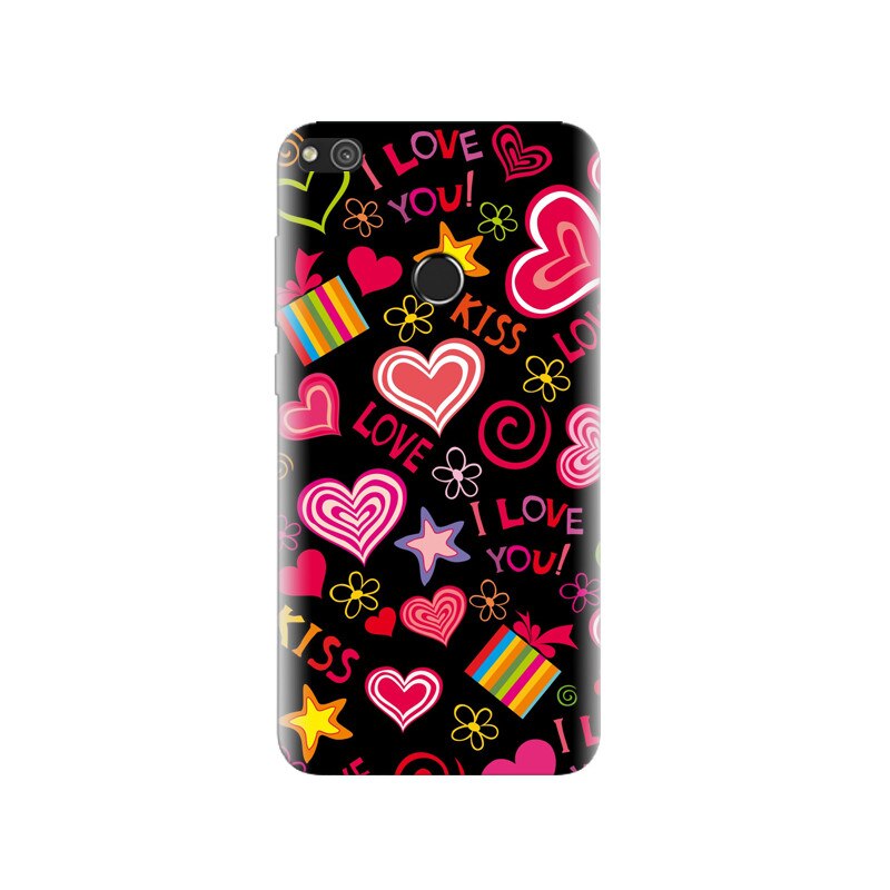 Husa Huawei P8 Lite 2017 Love Hearts Sweet Vector