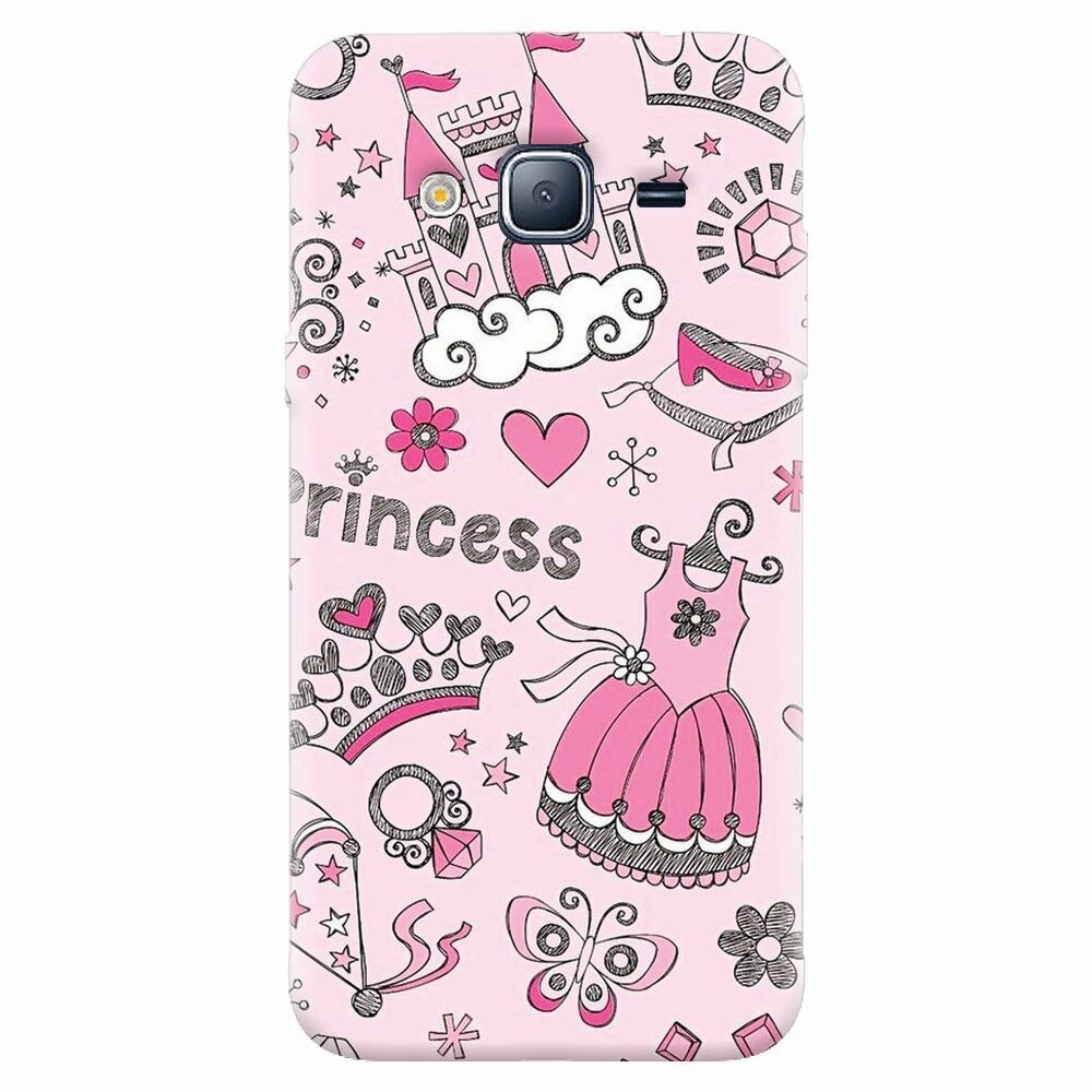 Husa silicon pentru Samsung Galaxy J5 2015, Princess