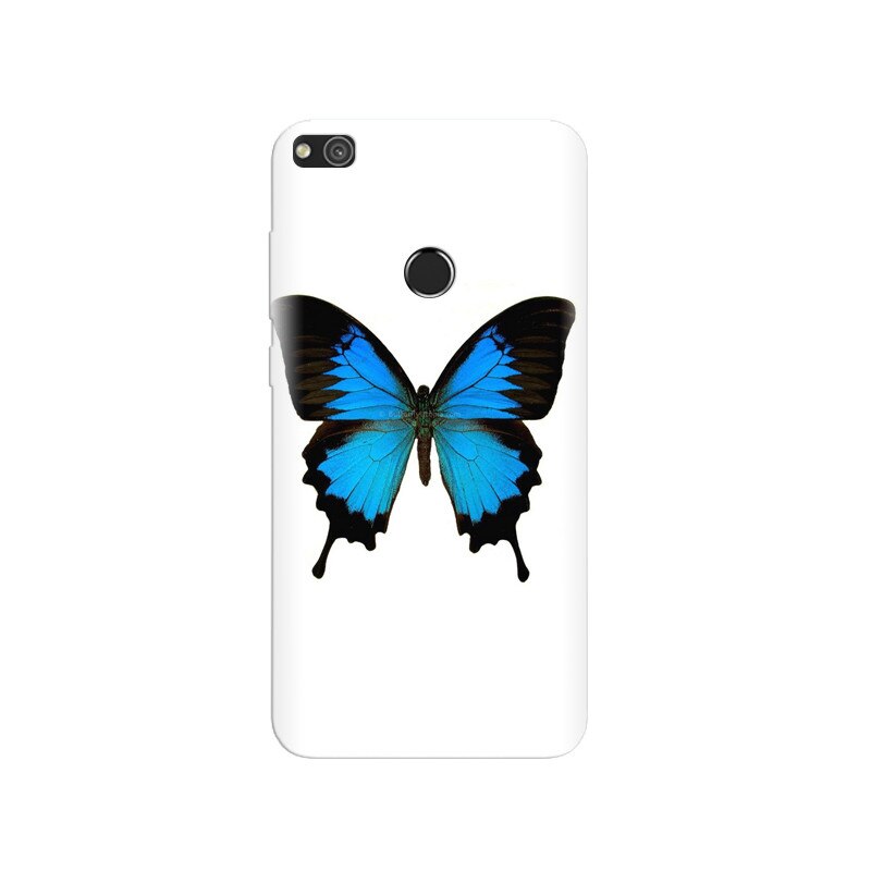 Husa Huawei P8 Lite 2017 Blue Butterfly 002
