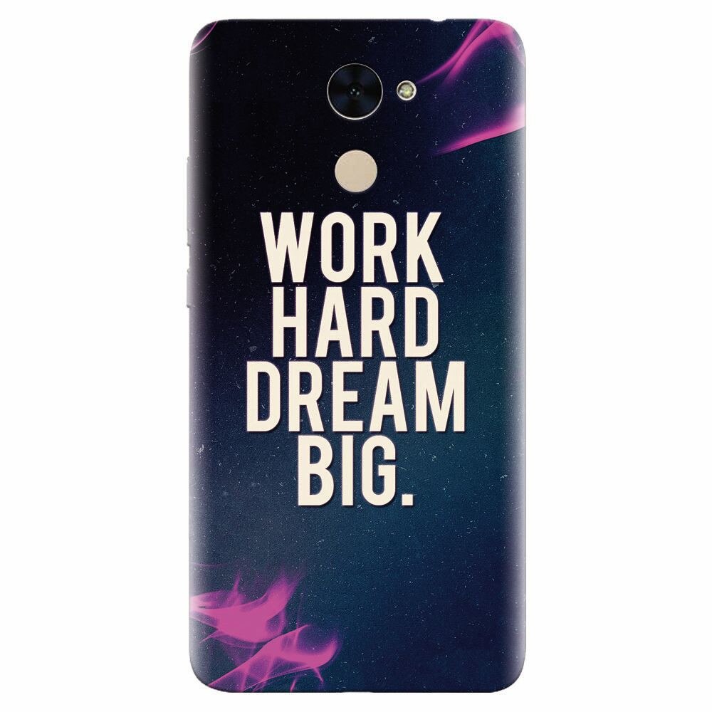 Husa silicon pentru Huawei Enjoy 7 Plus, Dream Big