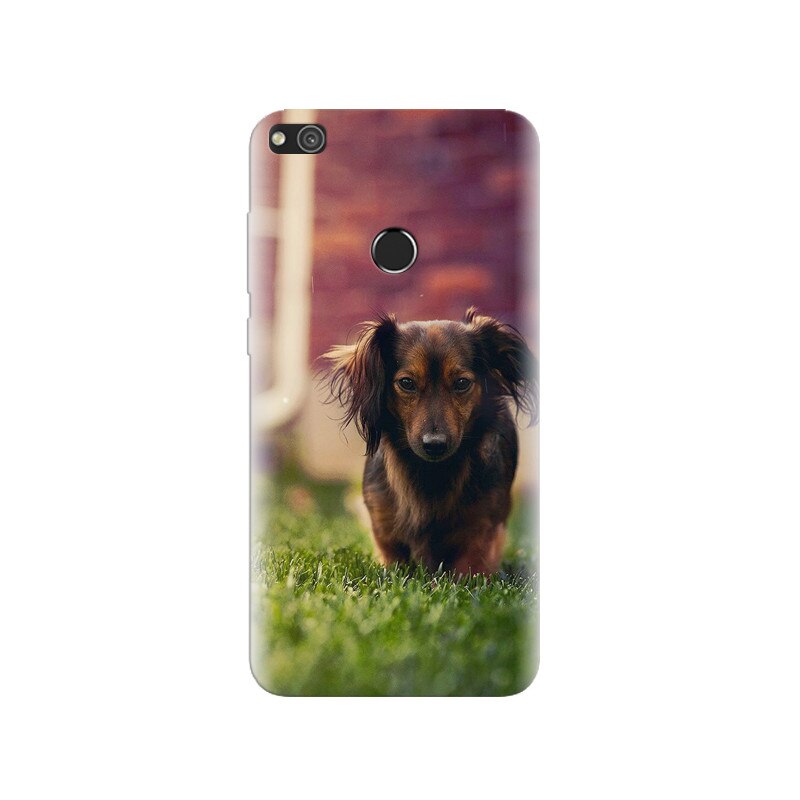 Husa Huawei P8 Lite 2017 Dark Brown Dog