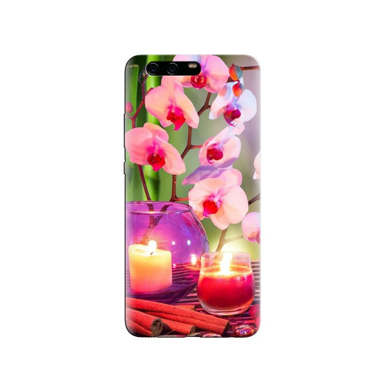 Husa Huawei P10 White Flower Phone 002