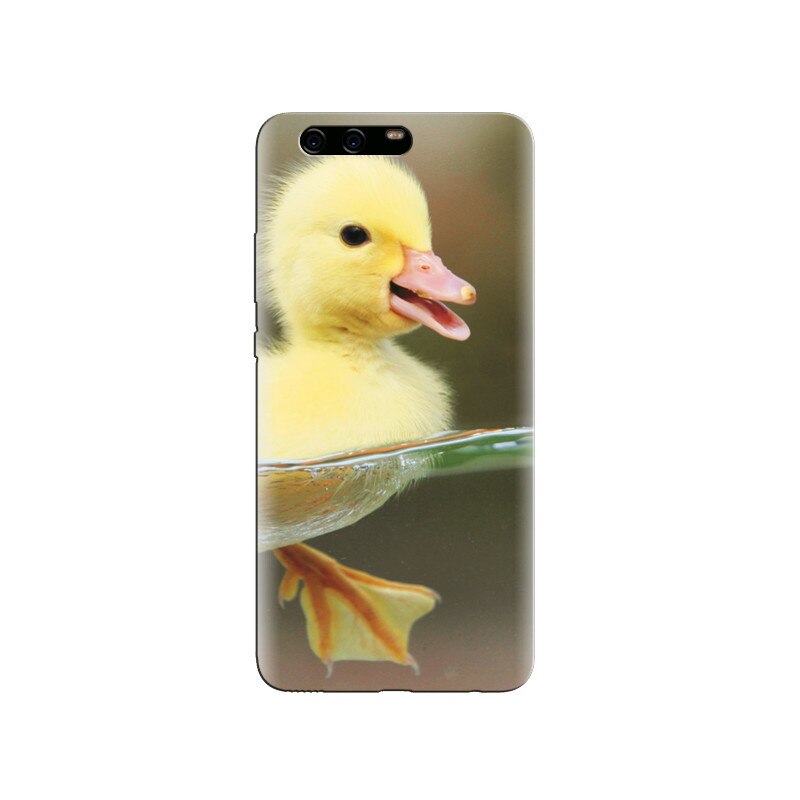 Husa Huawei P10 Yellow Cute Baby Duck Background Images